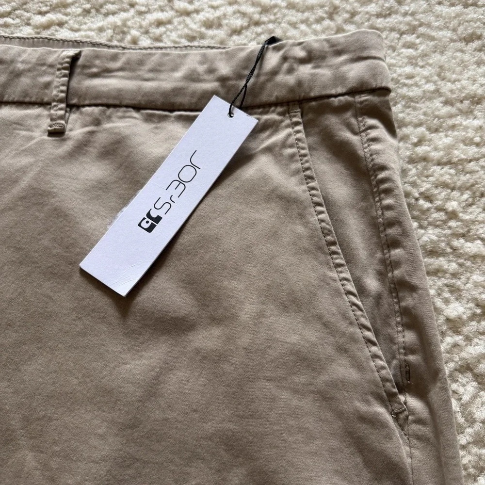 Joe's Jeans Chino Shorts Beige Cotton Comfort Stretch Men's Casual size 54